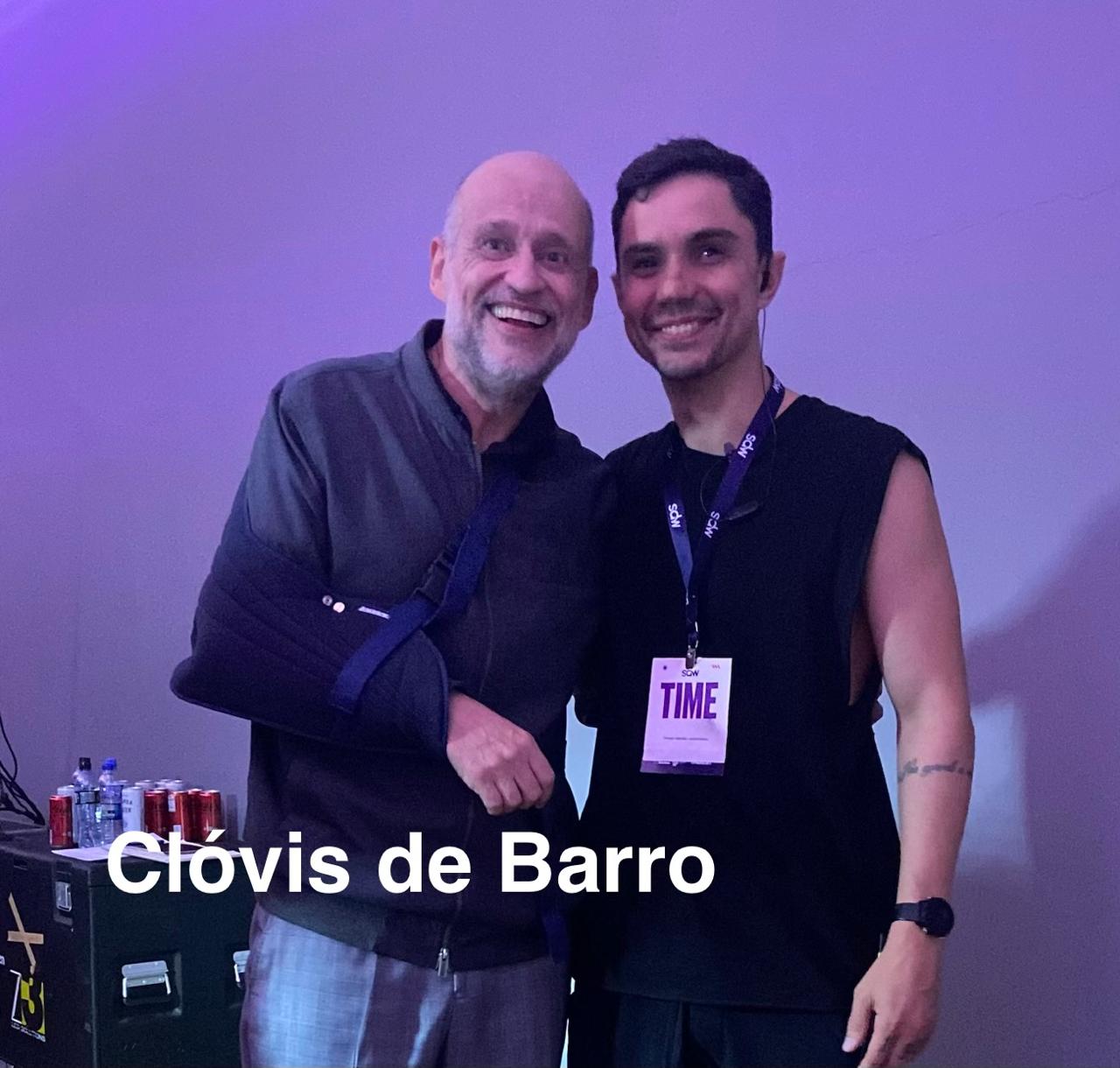 Thiago Kenned com Clóvis de Barro