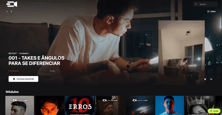 Cine Academy Club em ação